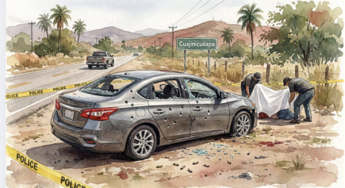 Grupo armado asesina a líder ganadero y a su esposa en Cuajinicuilapa, Guerrero